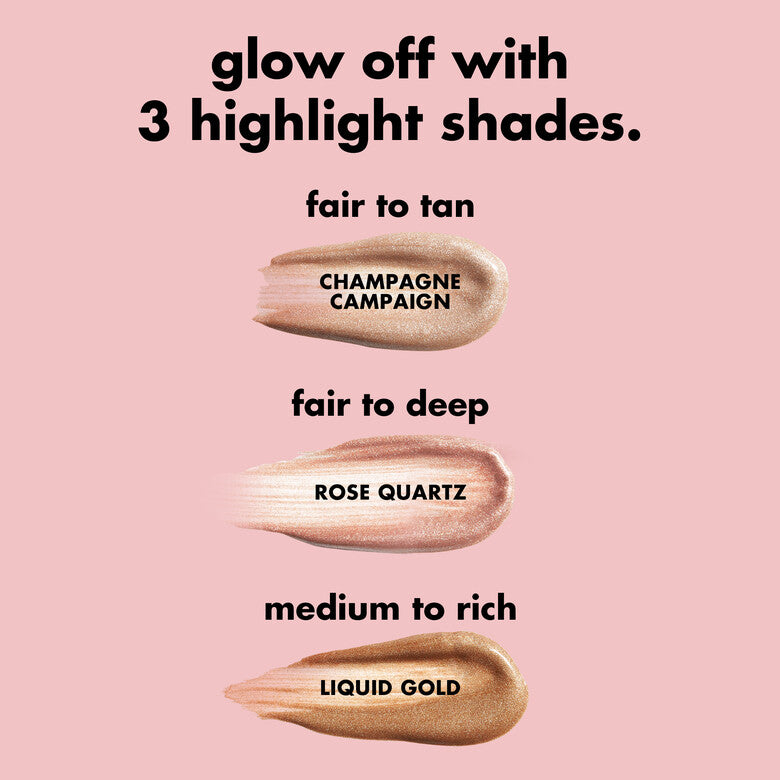 Iluminador líquido Elf Halo Glow Highlight Beauty Wand