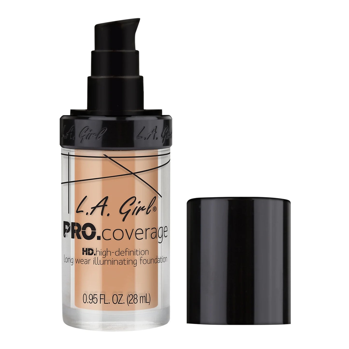 Base acabado luminoso L.A Girl PRO Coverage Foundation 28ml