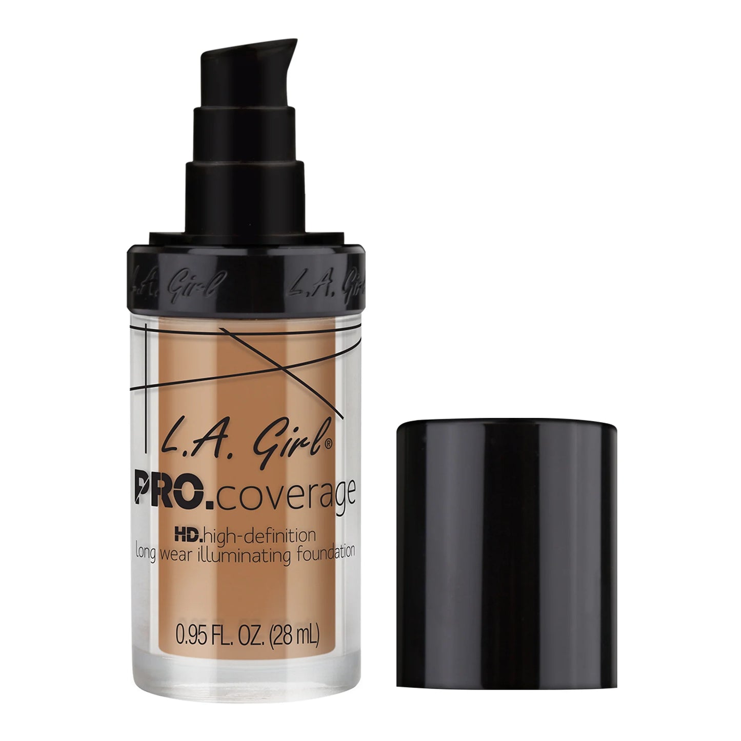 Base acabado luminoso L.A Girl PRO Coverage Foundation 28ml