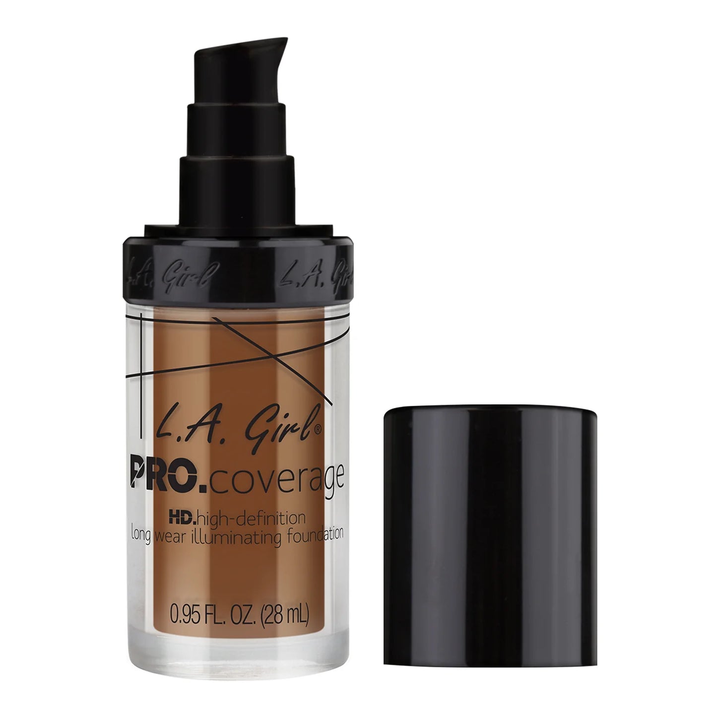 Base acabado luminoso L.A Girl PRO Coverage Foundation 28ml