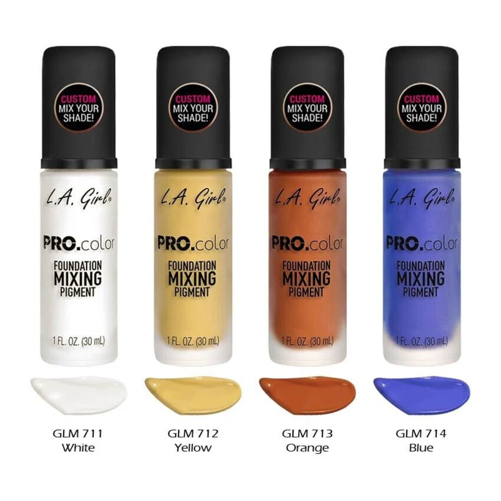 Bases mezcladoras L.A Girl PRO Color Foundation Mixing Pigment 30ml