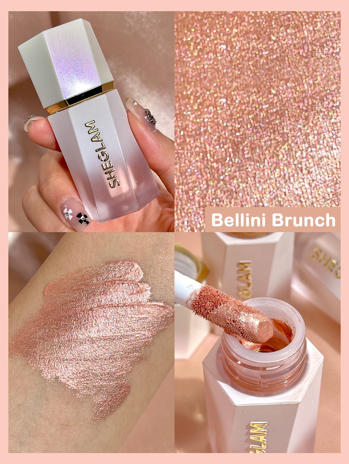 Iluminador Líquido Sheglam Glow Bloom Liquid Highlighter