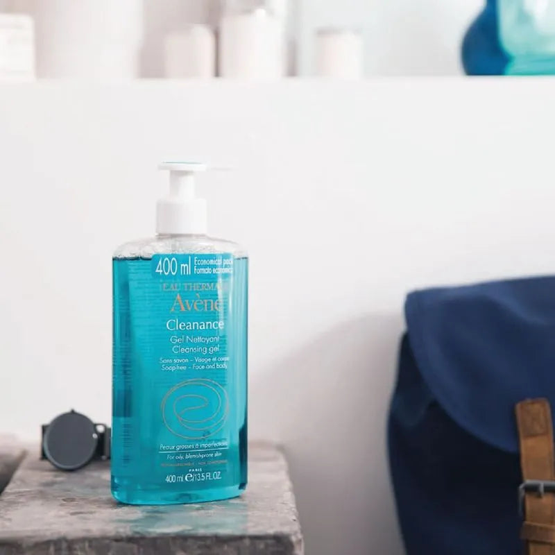 Gel limpiador piel grasa con imperfecciones Avène Cleanance 400ml