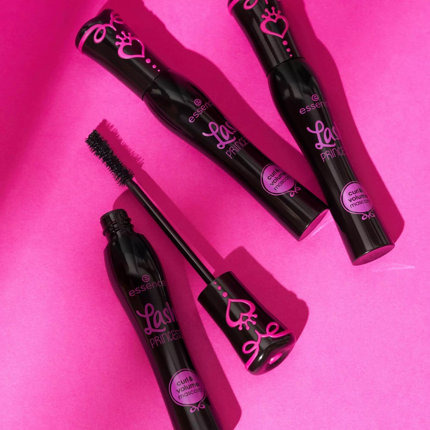 Pestañina Volúmen & Rizo Essence Lash Princess Curl & Volume Mascara