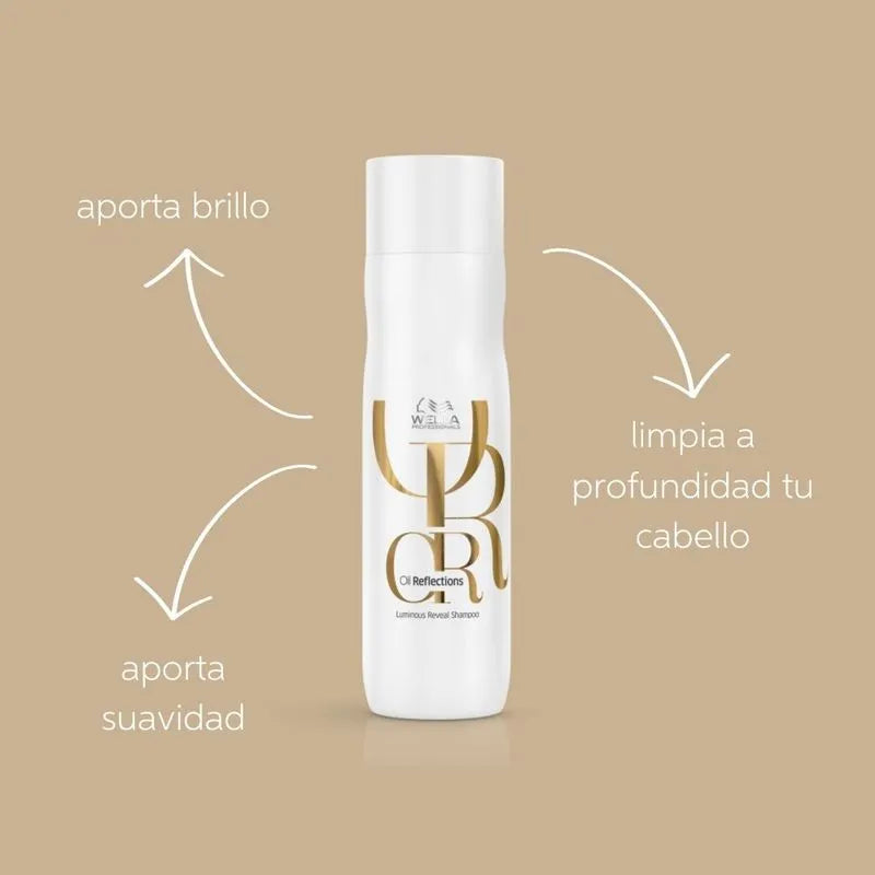 Shampoo de hidratación Wella Professionals Oil Reflections