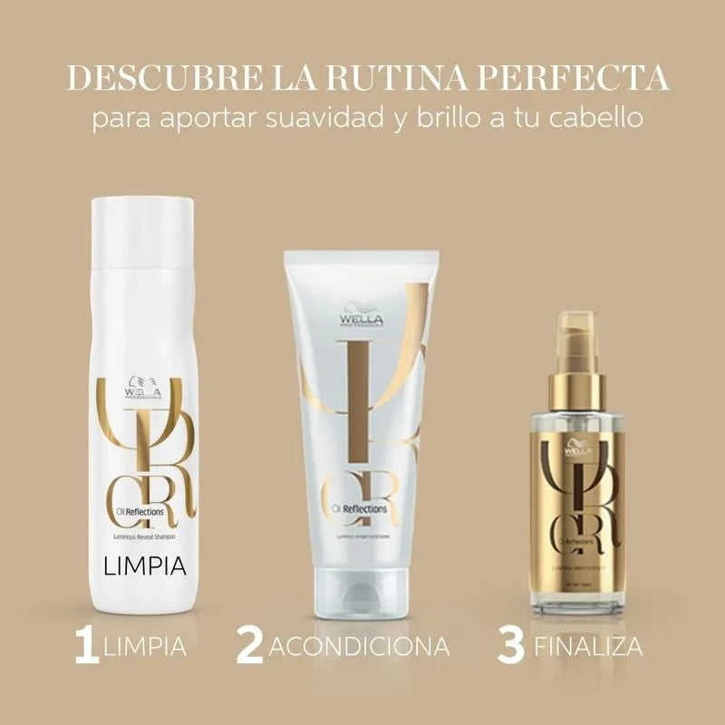 Shampoo de hidratación Wella Professionals Oil Reflections