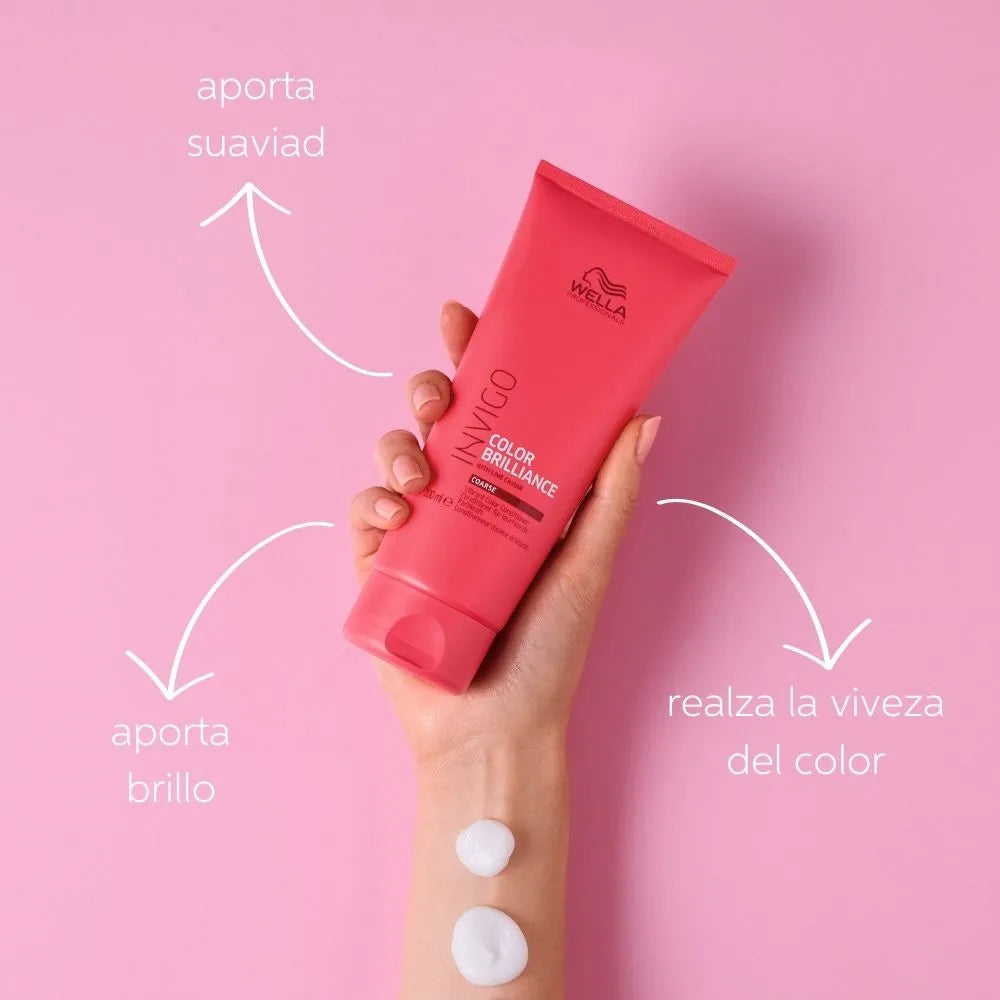 Acondicionador protección color Wella Professionals Invigo Color Brilliance 200ml