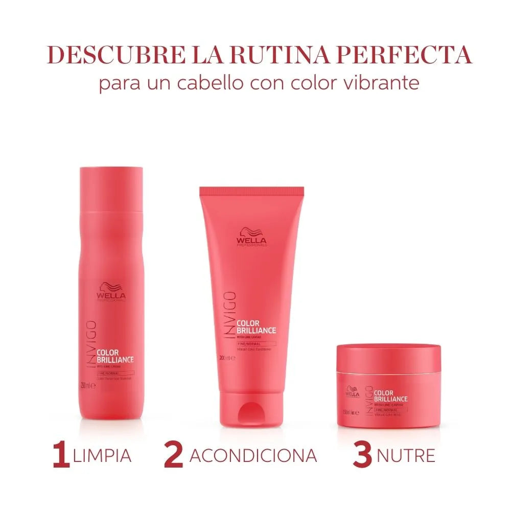 Mascarilla protección color Wella Professionals Invigo Color Brilliance 200ml