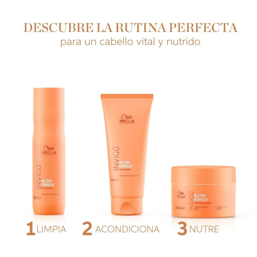 Acondicionador nutritivo Wella Professionals Nutri-Enrich 200ml