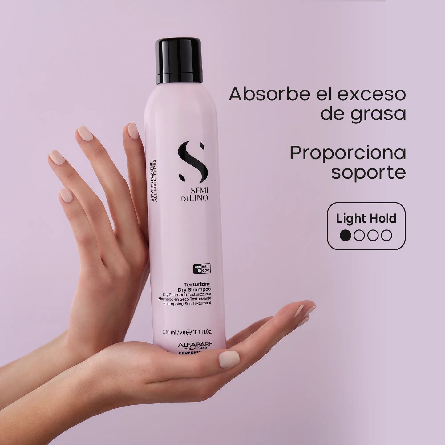 Shampoo en seco texturizante Alfaparf Semi di Lino Texturizing Dry Shampoo 300ml