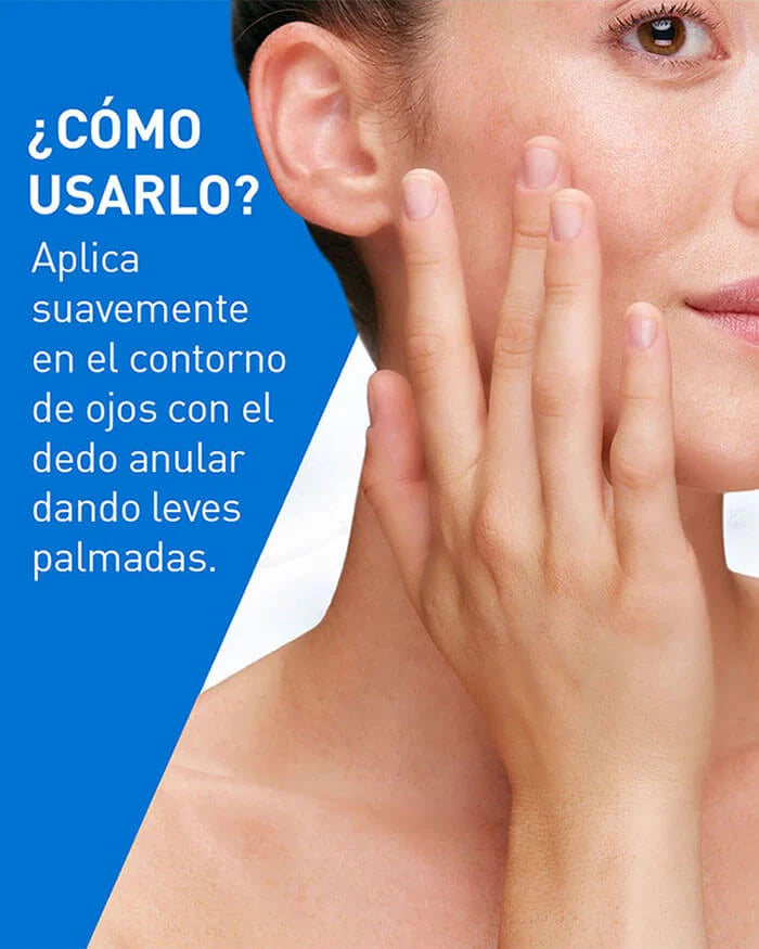 Crema Reparadora Contorno de Ojos con Ácido Hialurónico y Ceramidas CeraVe Eye Repair Cream 14ml