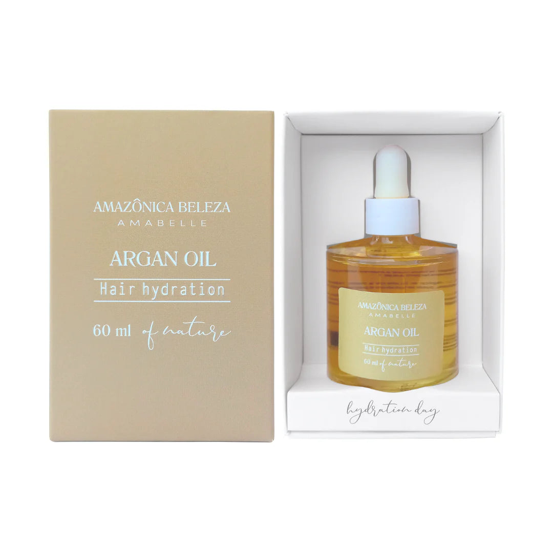 Óleo capilar de Argán Amazônica Beleza 60ml