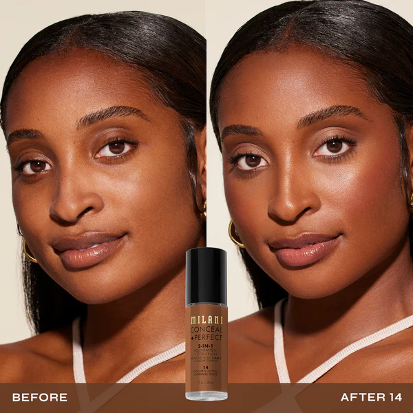 Base Milani Base Fluida Conceal + Perfect 2-in-1