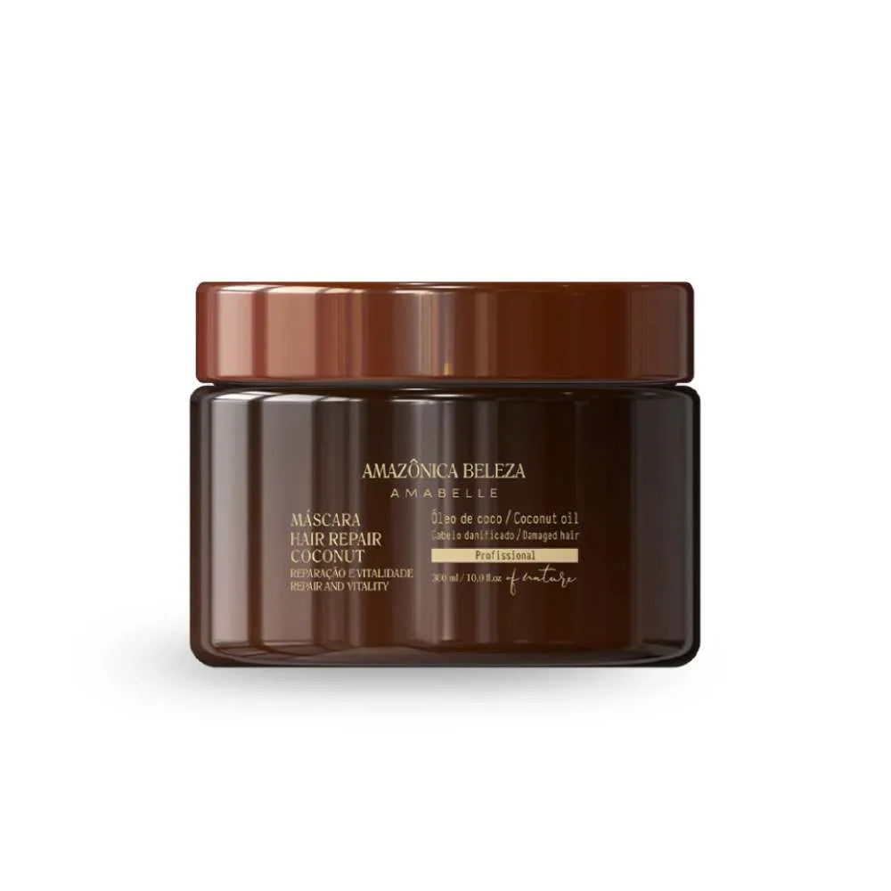 Mascarilla de reparación Amazônica Beleza Hair Repair Coconut Mask 300ml