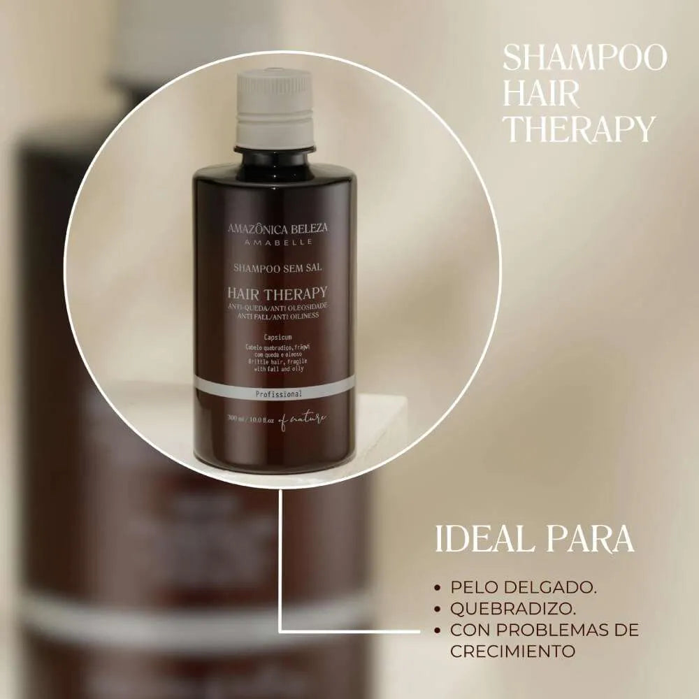 Shampoo de nutrición Amazônica Beleza Hair Therapy 300ml