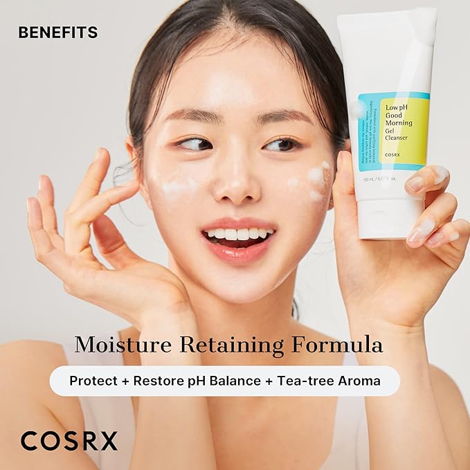 Gel limpiador facial Cosrx Low pH Good Morning Gel Cleanser 150ml