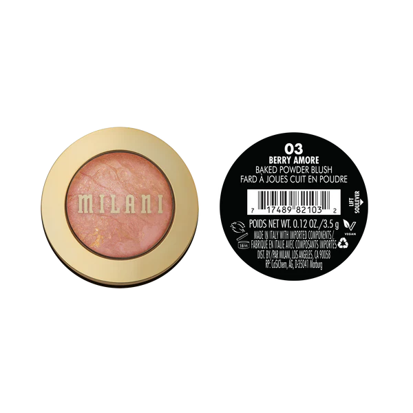 Rubor horneado Milani Baked Blush