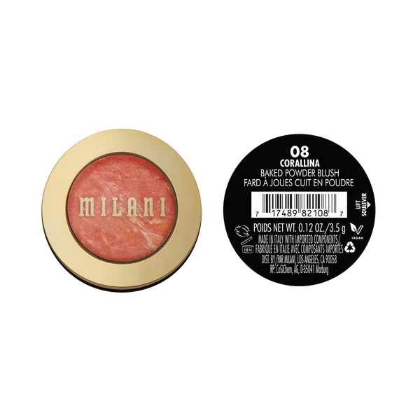 Rubor horneado Milani Baked Blush