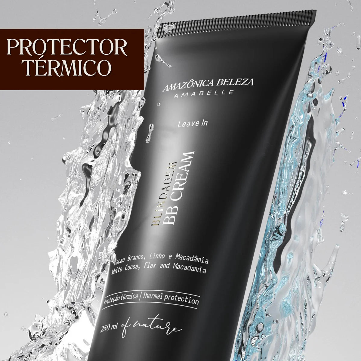 Termoprotector Amazônica Beleza Blindagem BB Cream 250ml