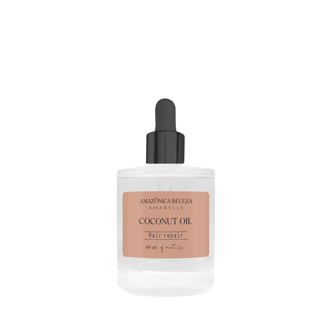 Óleo capilar de reparación Amazônica Beleza Coconut Oil Hair Repair 60ml