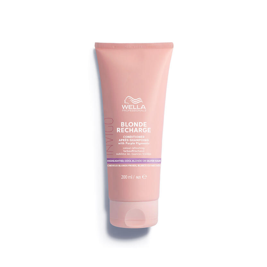 Acondicionador matizante Wella Professionals Blonde Recharge Conditioner 200ml