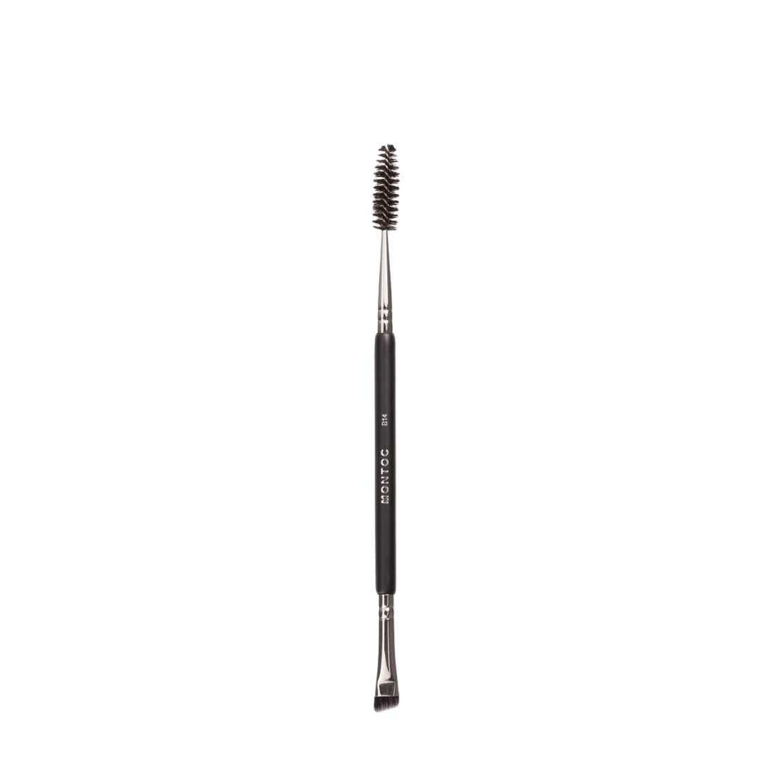 Brocha doble para cejas Montoc B14