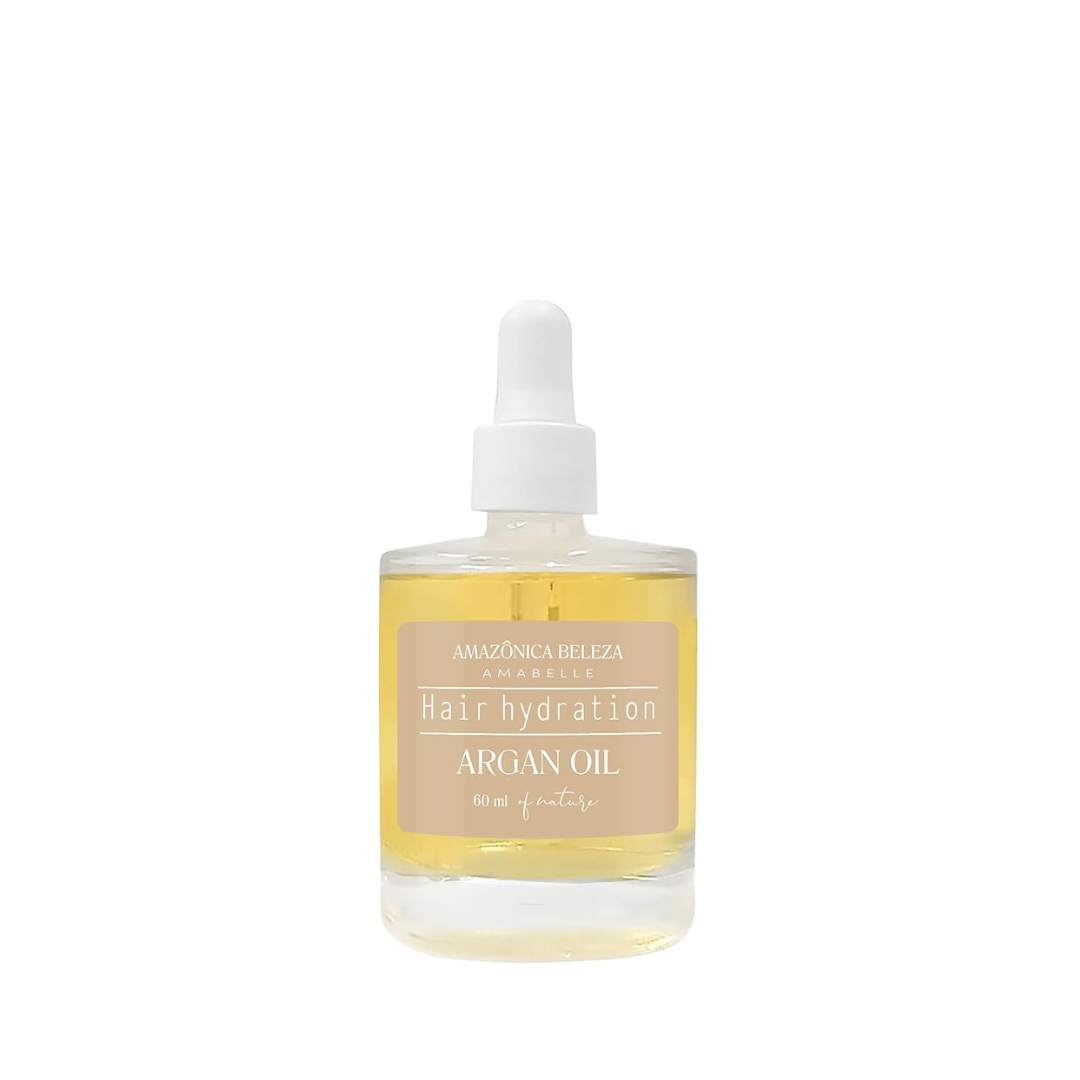 Óleo capilar de Argán Amazônica Beleza 60ml