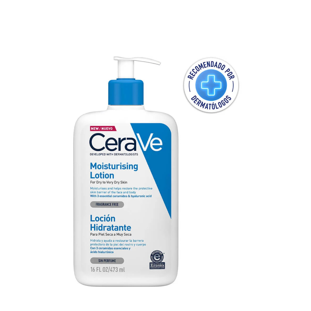 Loción hidratante para piel seca a muy seca Ceravé Moisturising Lotion For Dry to Very Dry Skin 473ml