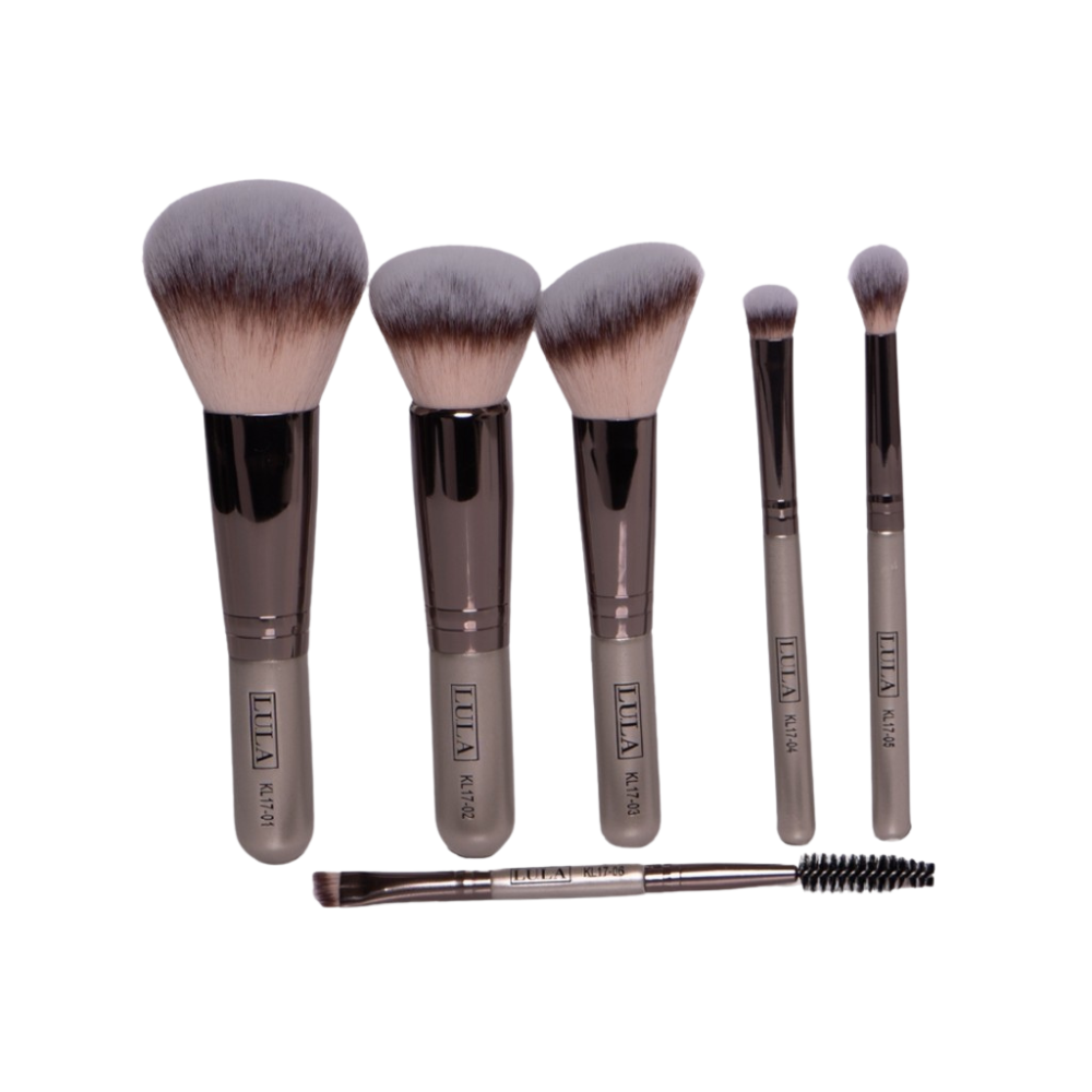 Kit de brochas Atenea Cookie x 6pcs