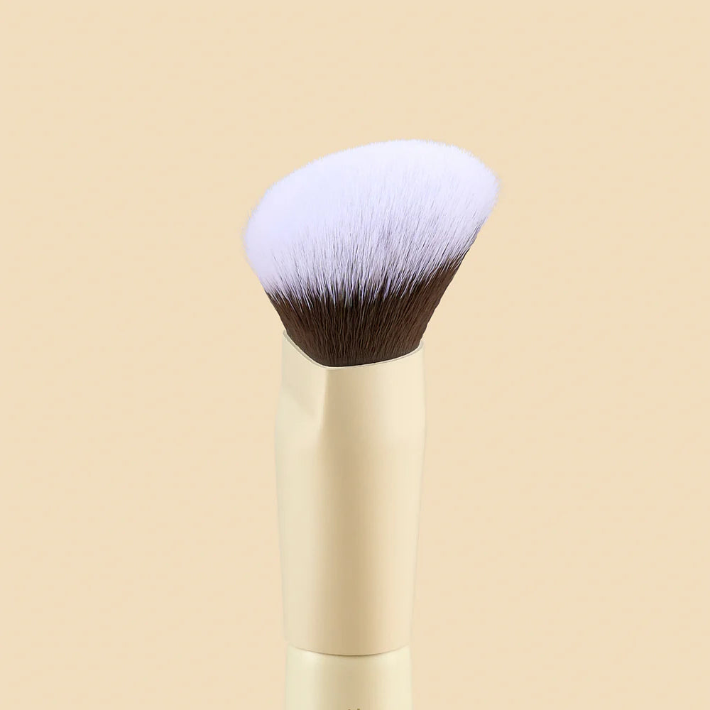Brocha Duo Atenea para base y productos en crema