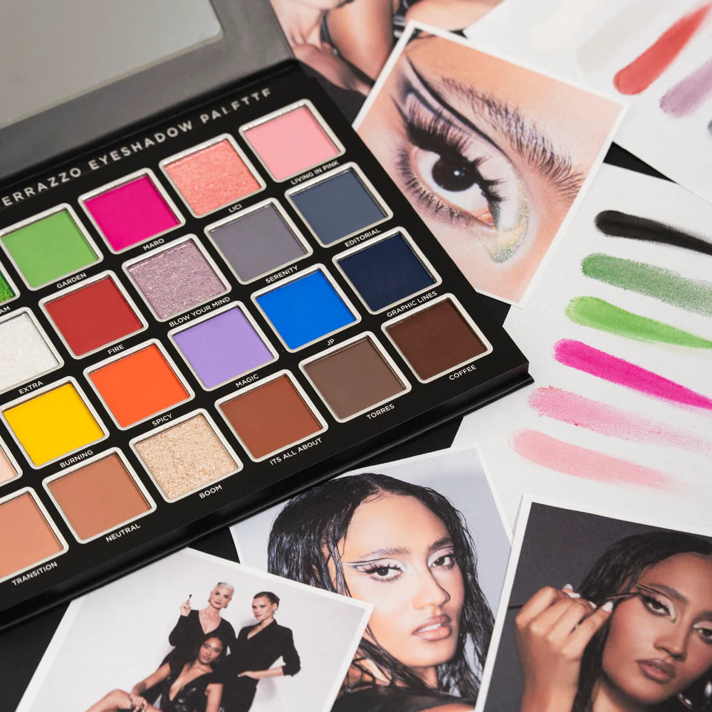 Paleta de sombras Atenea X Ferrazo: Discover your Editorial Side