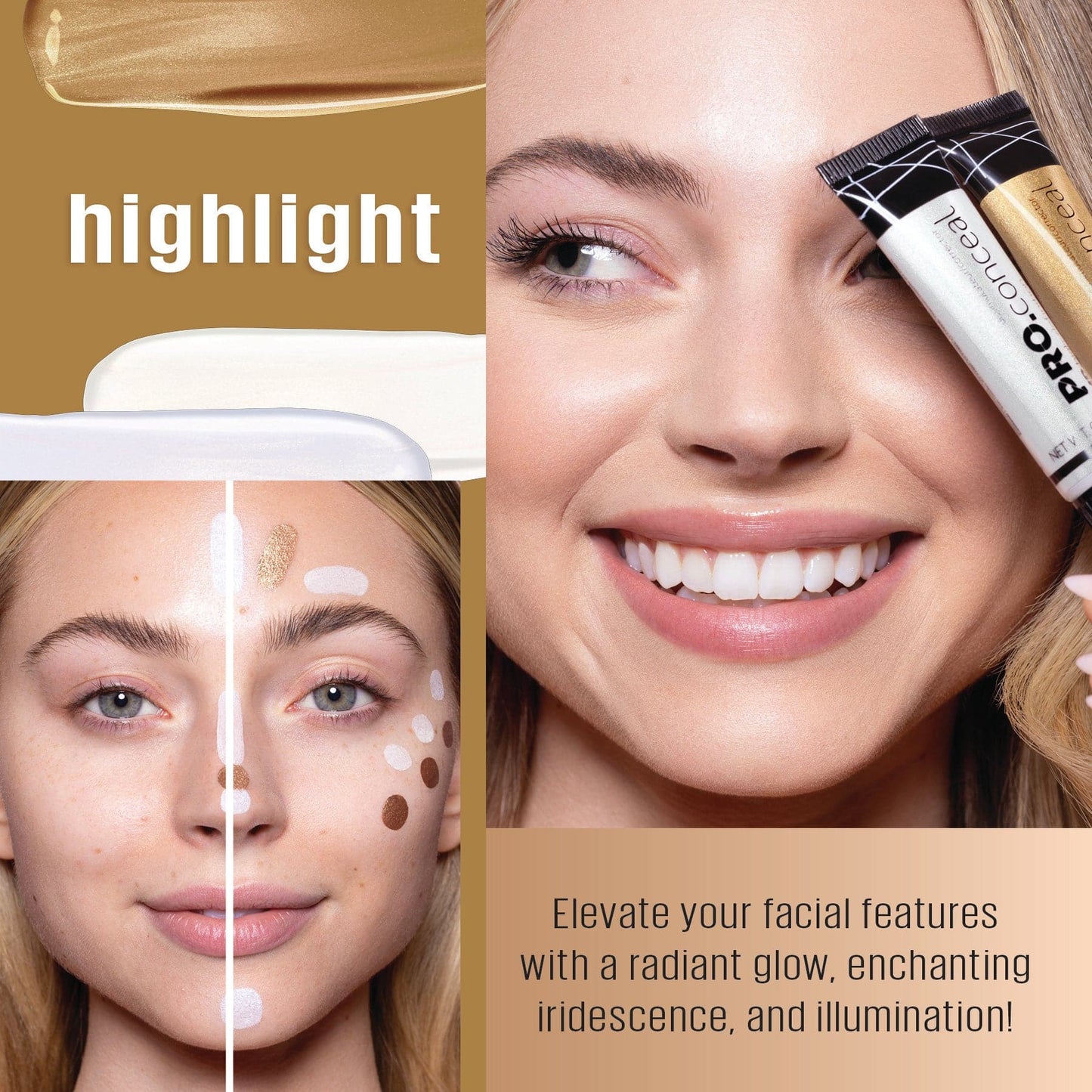 Iluminador Líquido L.A Girl PRO Concealer Highlighter