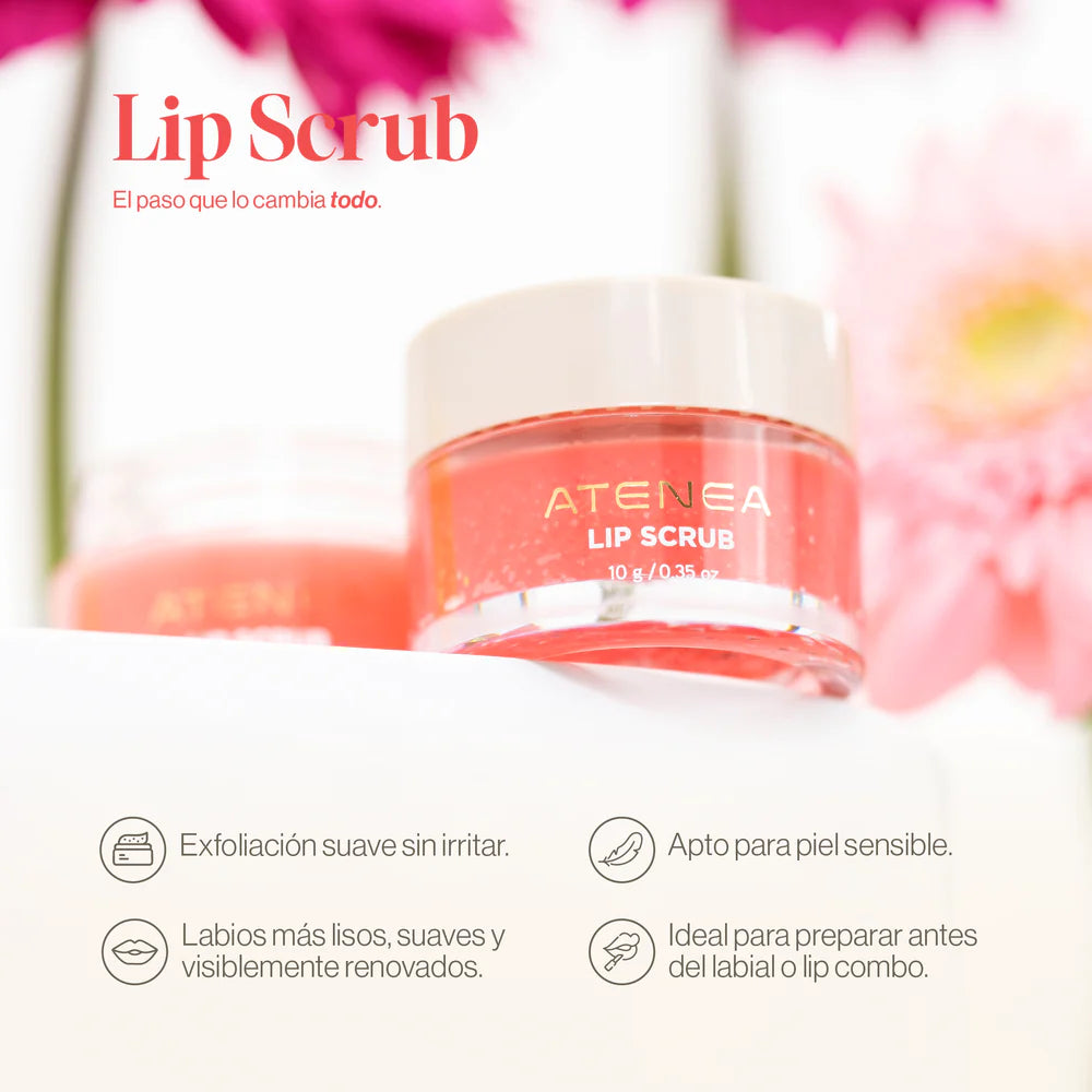 Exfoliante para labios Atenea Lip Scrub