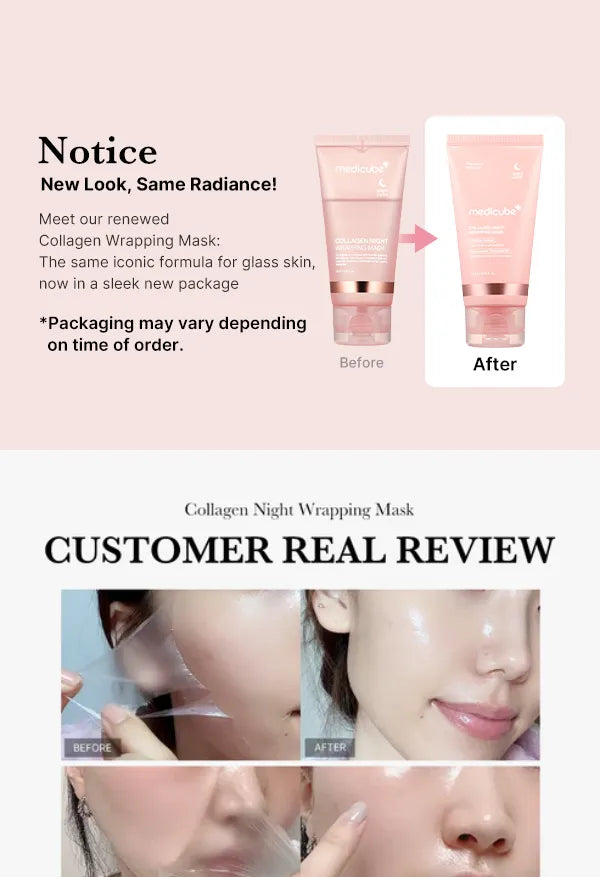 Mascarilla nocturna con colágeno Medicube Collagen Night Wrapping Mask 75ml