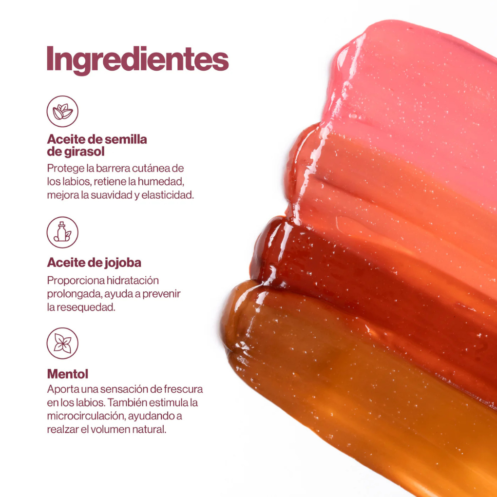 Lip Oil Efecto Tinta Atenea Lip Oil Tinted