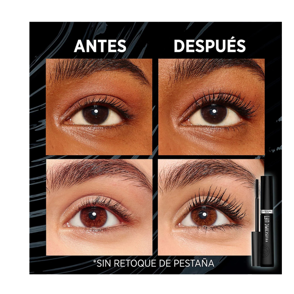 Pestañina L'Oréal Paris Telescopic Lift Lavable