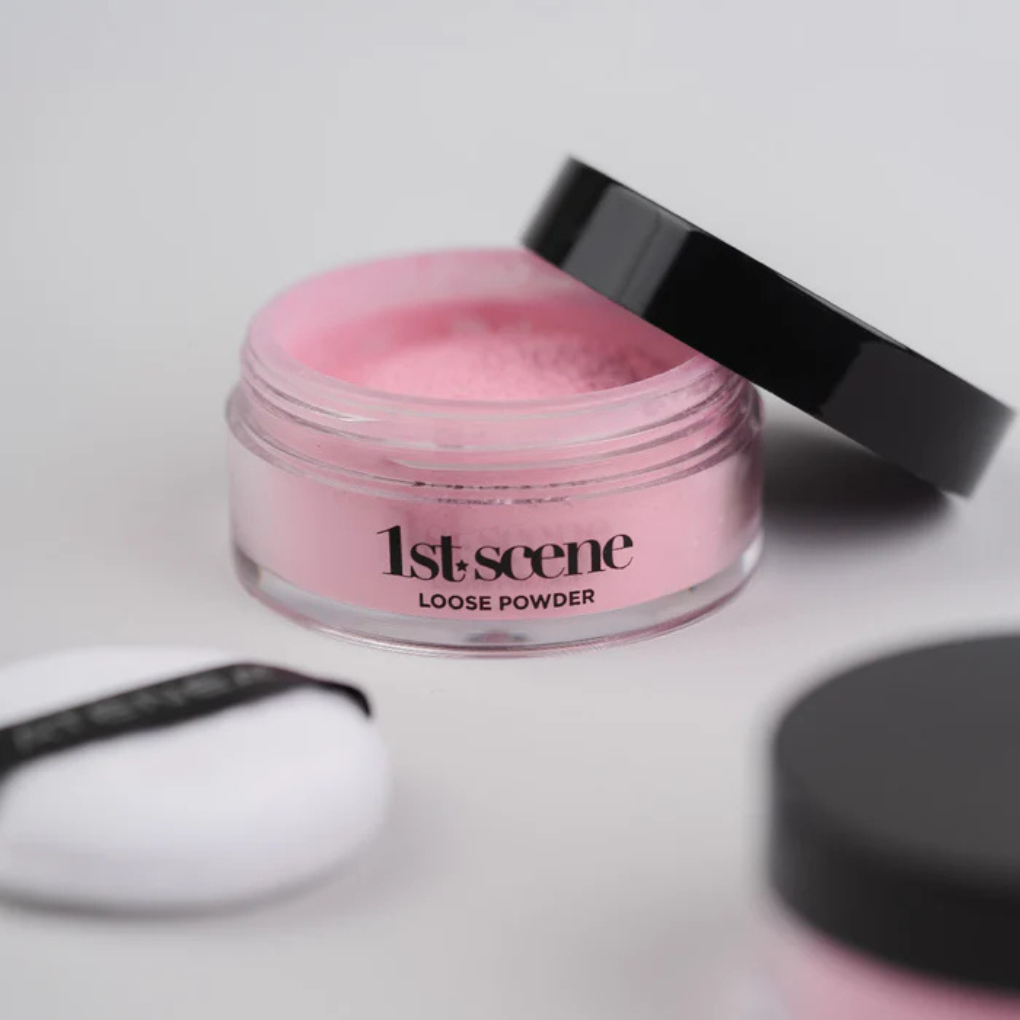 Polvo suelto rosado Atenea 1st Scene Loose Powder 9g
