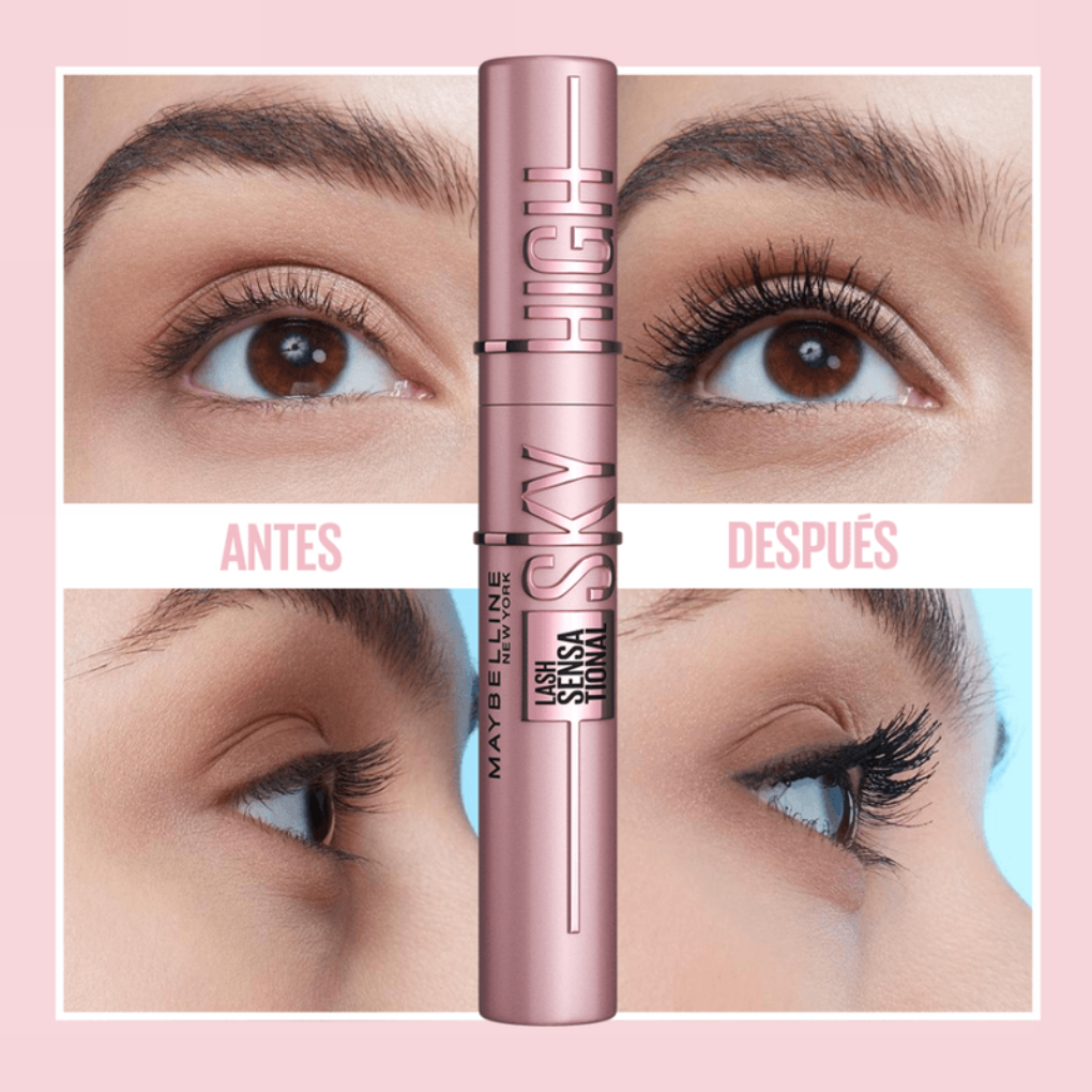 Pestañina Maybelline Lash Sensational Sky High Lavable