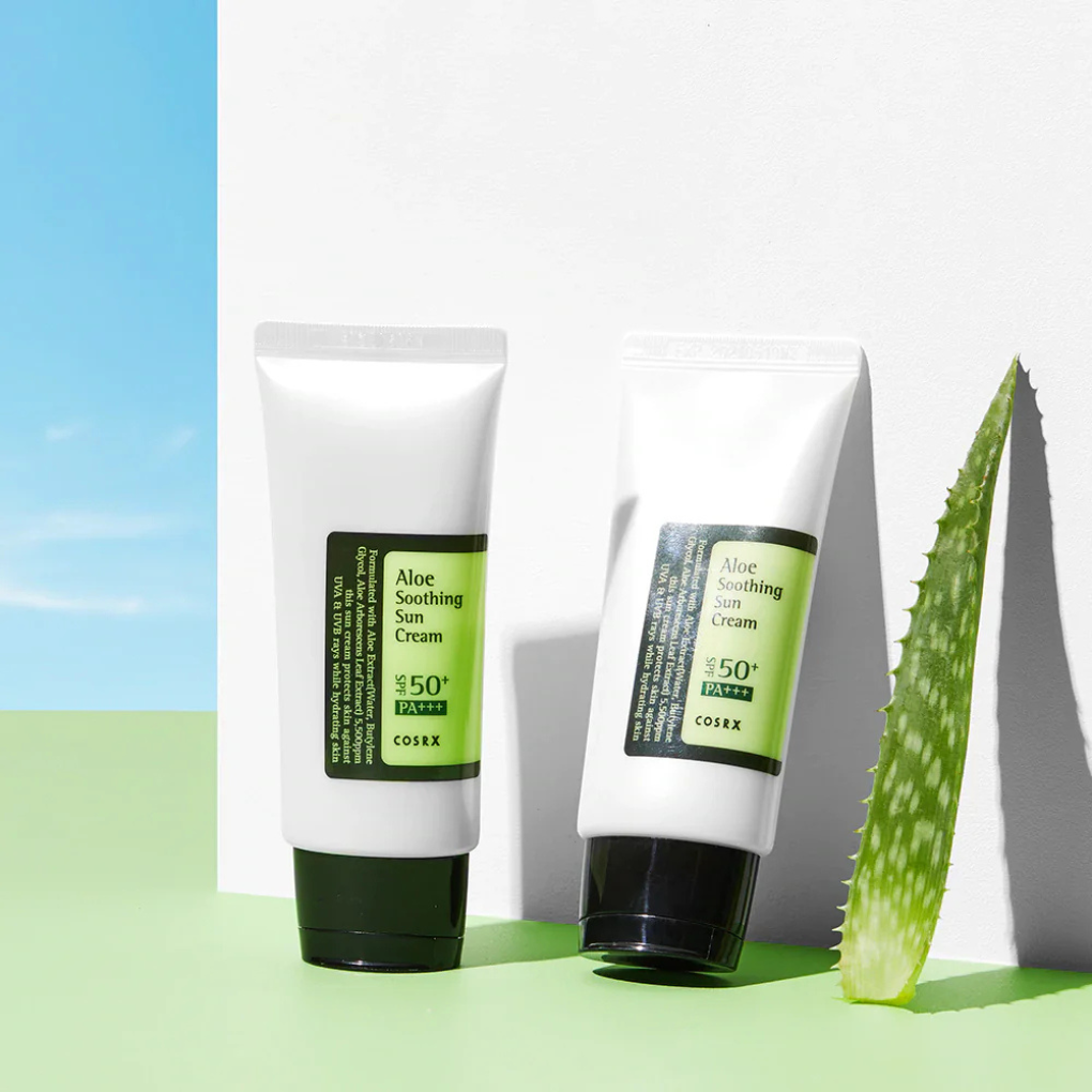 Protector Solar Hidratante con Aloe Vera Cosrx Aloe Soothing Sun Cream 50ml