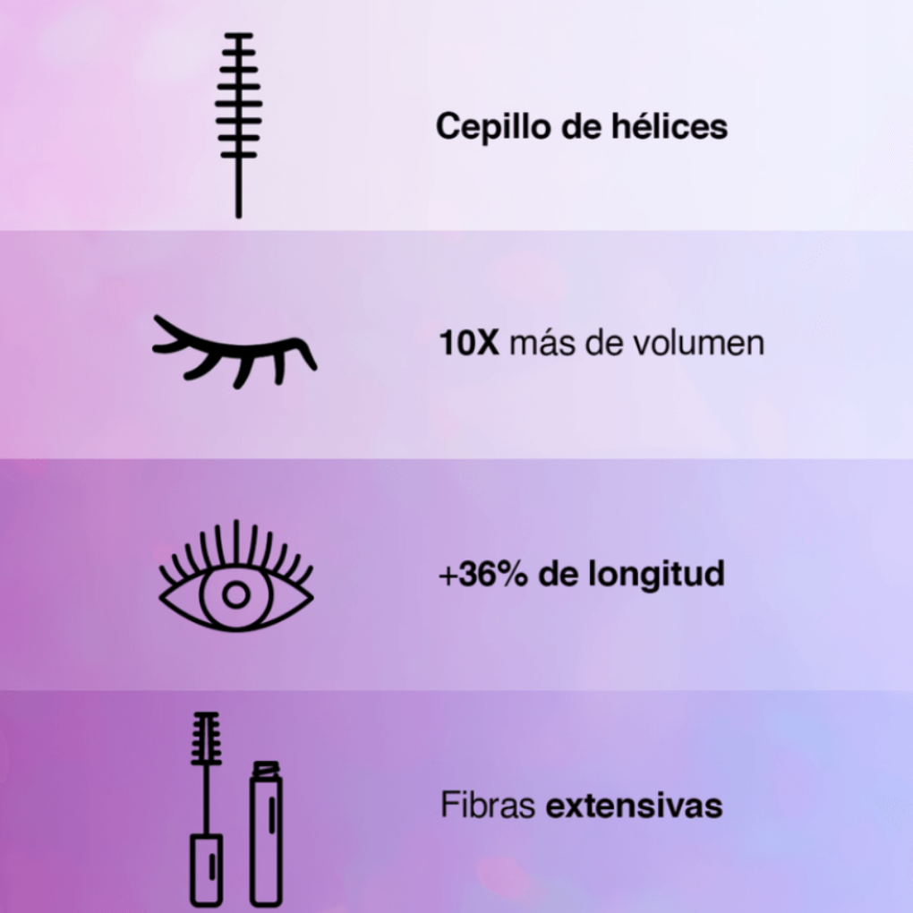 Pestañina Maybelline The Falsies Surreal Extensions Lavable