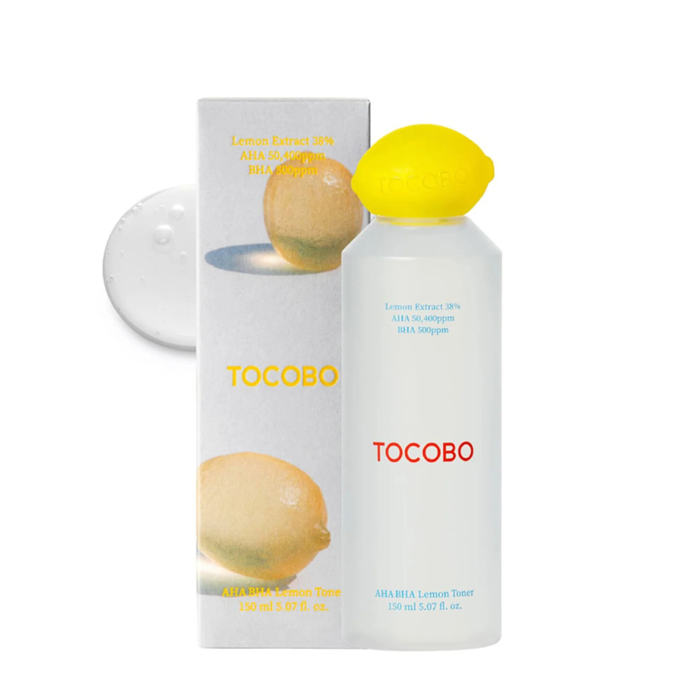 Tónico exfoliante AHA BHA con limón Tocobo AHA BHA Lemon Toner 150ml