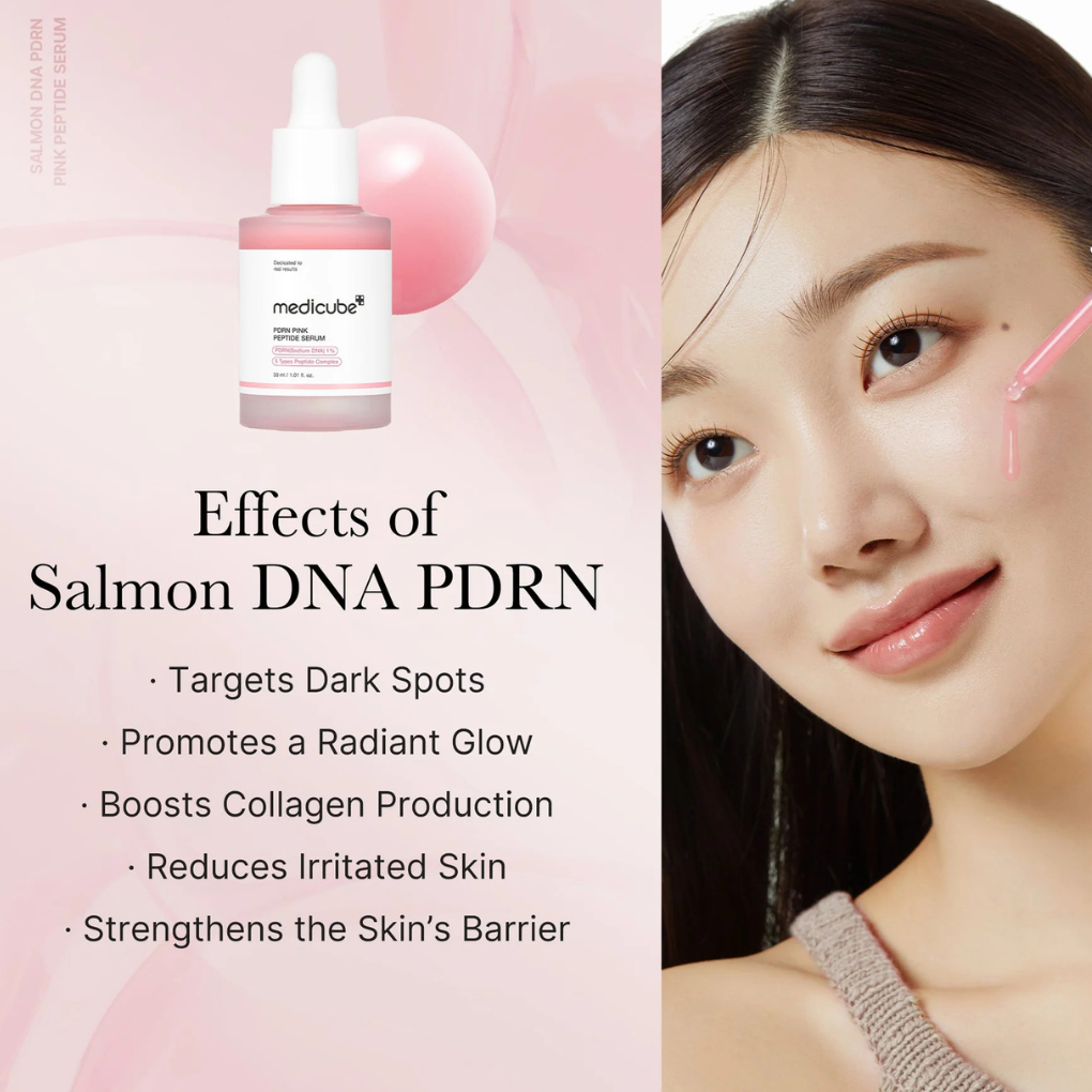 Sérum con péptidos Medicube PDRN Pink Peptide Serum 30ml