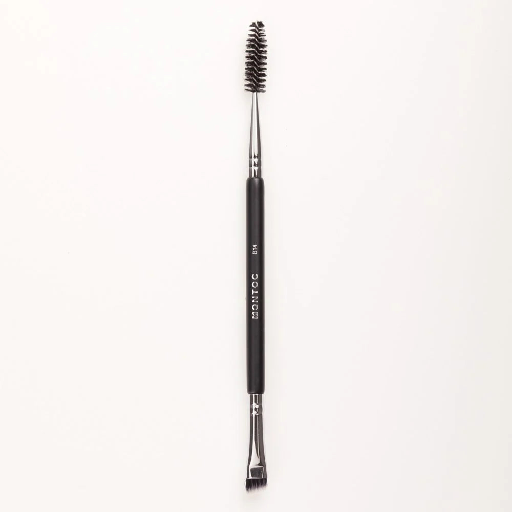 Brocha doble para cejas Montoc B14