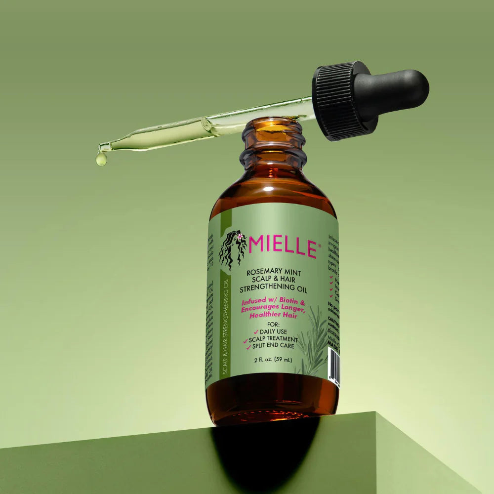 Aceite fortalecedor Mielle Organics Rosemary Mint Scalp & Hair Strengthening Oil 59ml