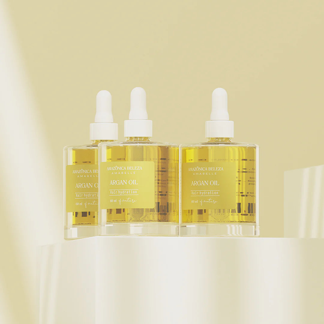 Óleo capilar de Argán Amazônica Beleza 60ml