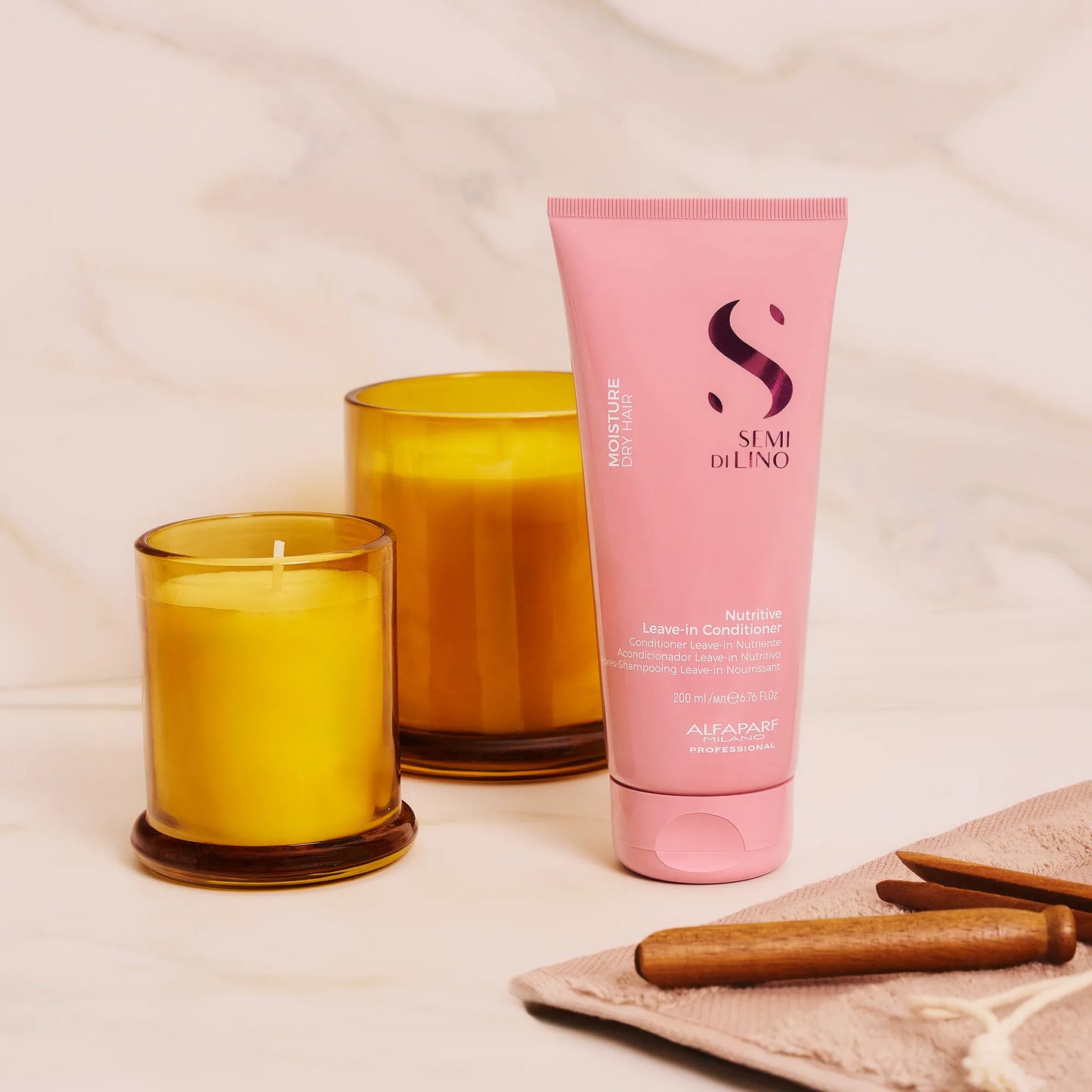 Kit Nutrición Profunda Alfaparf Milano Semi Di Lino Moisture Dry Hair