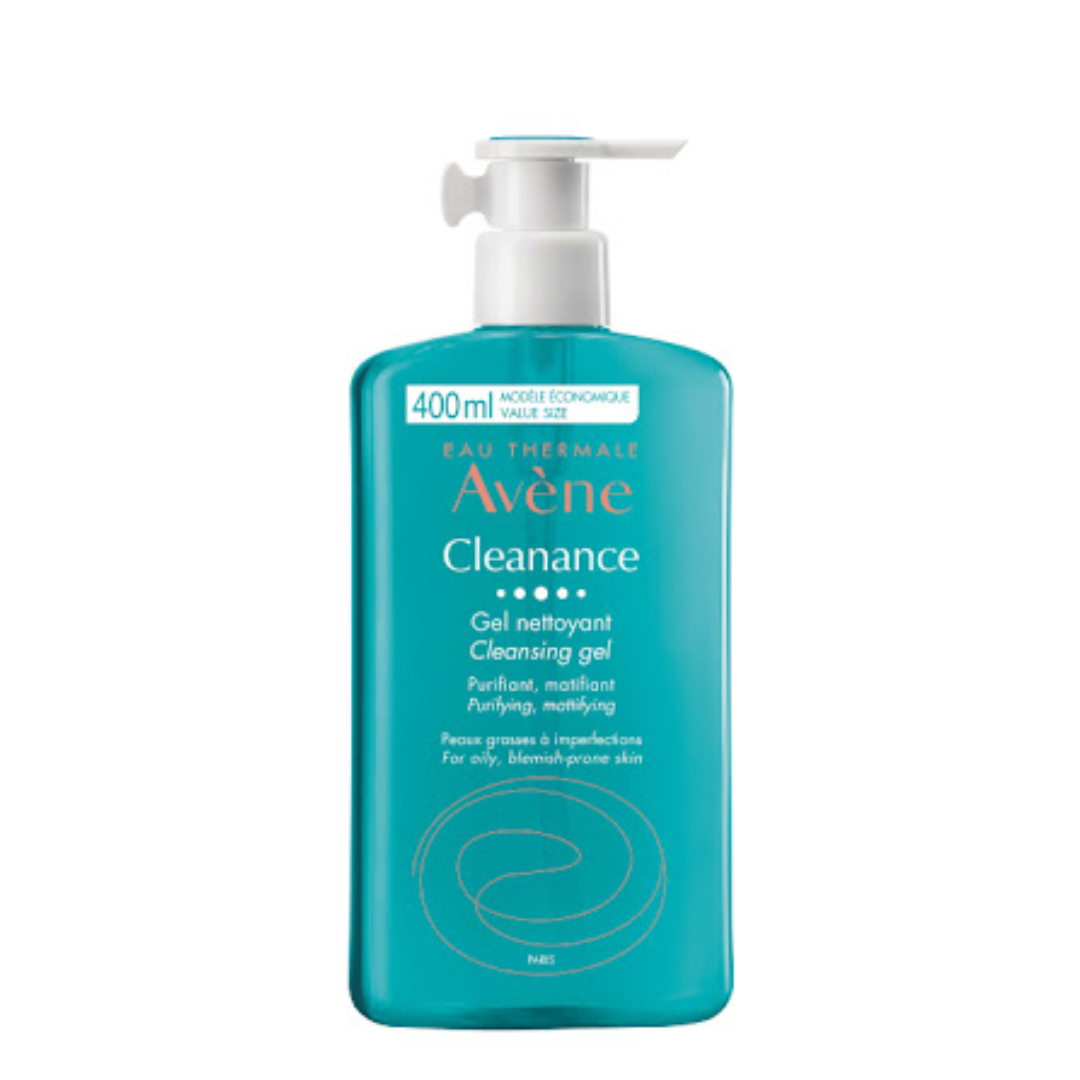 Gel limpiador piel grasa con imperfecciones Avène Cleanance 400ml