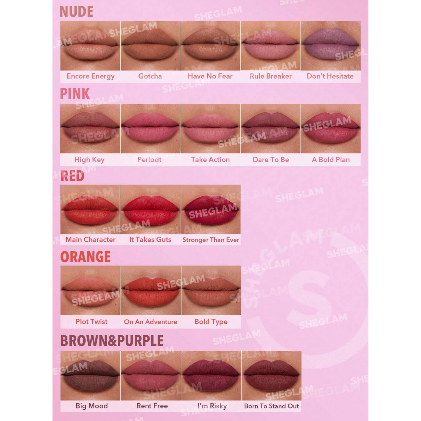 Labial mate de larga duración Sheglam Dynamatte Boom