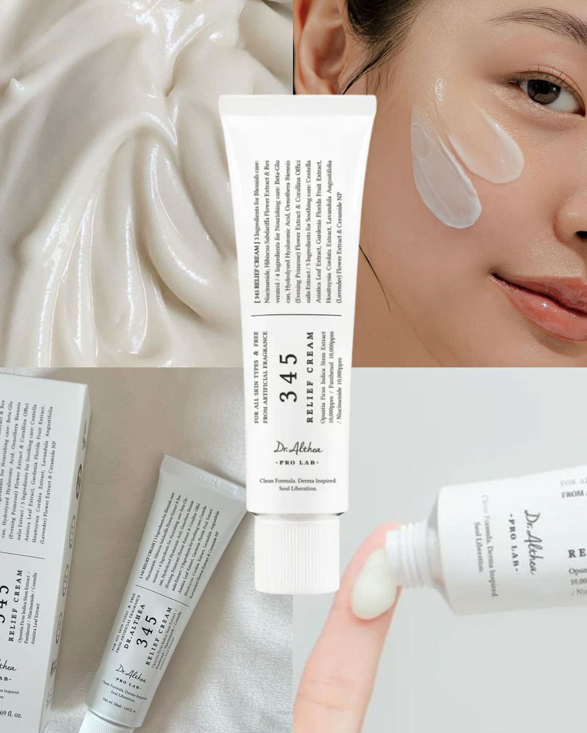Crema calmante e hidratante Dr. Althea 345 Relief Cream 50ml