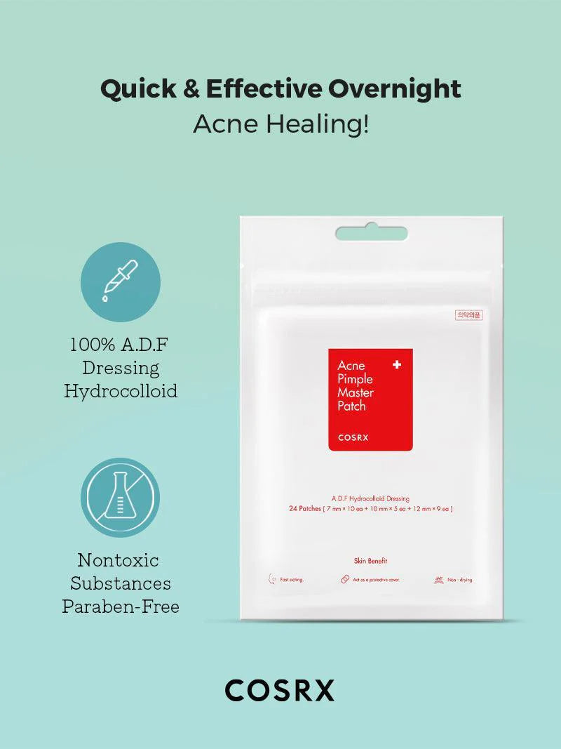 Parches tratamiento de acné Cosrx Acne Pimple Master Patch 24uds
